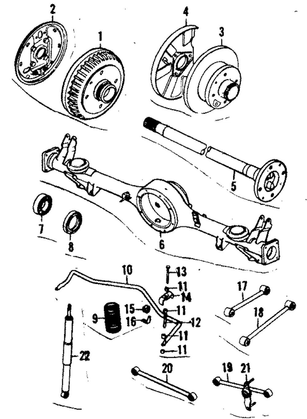 Brake Drum - Mazda (fa0126251)