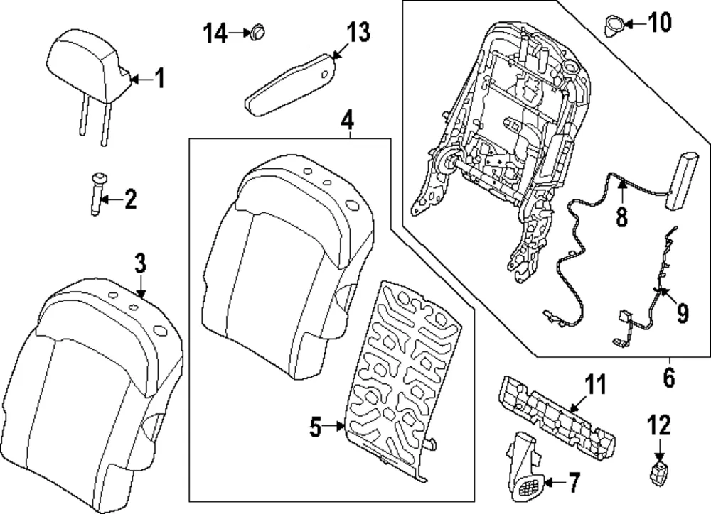 Duct - Kia (89494-DO800)