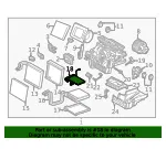 HVAC Heater Core Heater Element - Ford (gv6z19e616a) - view 7