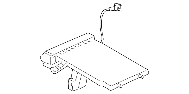 HVAC Heater Core Heater Element - Ford (gv6z19e616a) - view 3