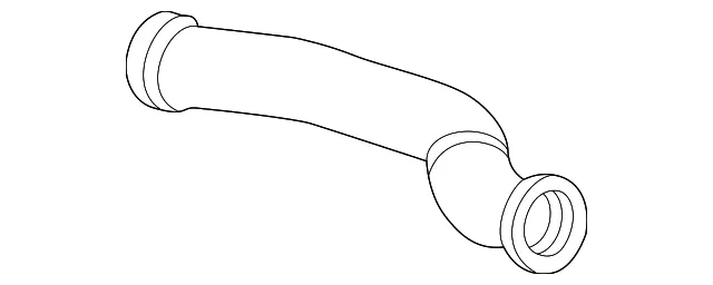 Radiator Outlet Pipe - GM (90537356) - view 5