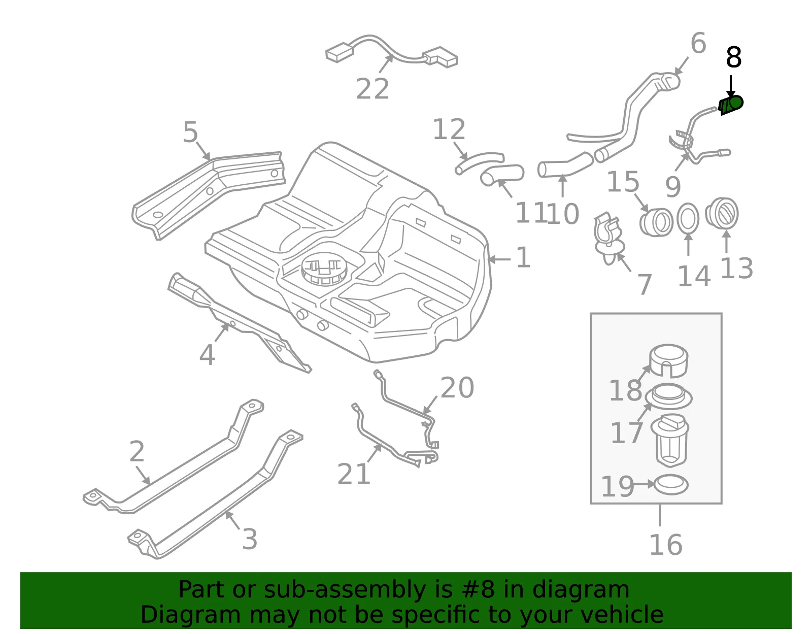 Fuel Filter Mount - Volvo (9202434) - view 3