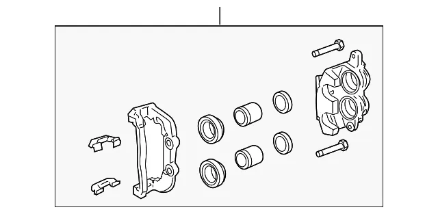 Caliper Asm Frt Brk - GM (92175207)