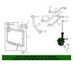 Coolant Recovery Reservoir - ACDelco (92164620) - view 13