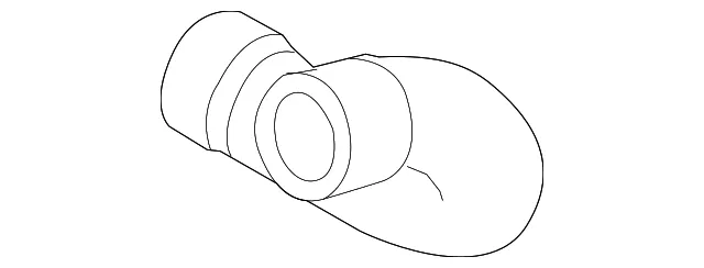 Front Radiator Inlet Hose - GM (92246932) - view 4