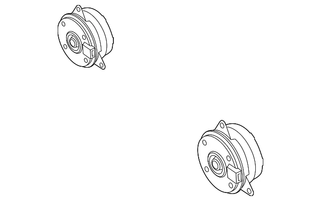 Engine Cooling Fan Motor - GM (92263228) - view 3