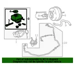 Brake Master Cylinder Reservoir - GM (92457843) - view 7