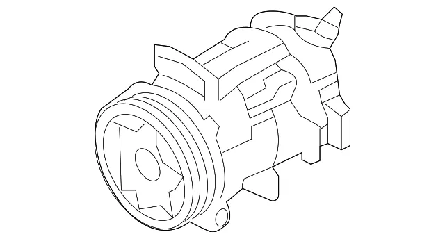 A/C Compressor - Nissan (92600-6GP0A)