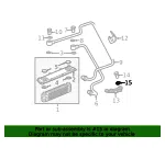 Heater Hose Adapter Kit with Seals and Bolts - GM (93177190) - view 5