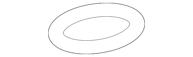 Thermostat Bypass Pipe Seal - GM (94011602) - view 3