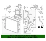 Thermostat Bypass Pipe Seal - GM (94011603) - view 9