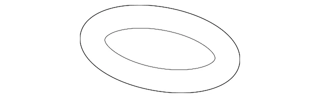 Thermostat Bypass Pipe Seal - GM (94011603) - view 4
