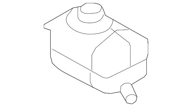 Radiator Surge Tank - GM (95216944) - view 7
