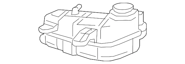 Radiator Surge Tank - GM (95269001) - view 5