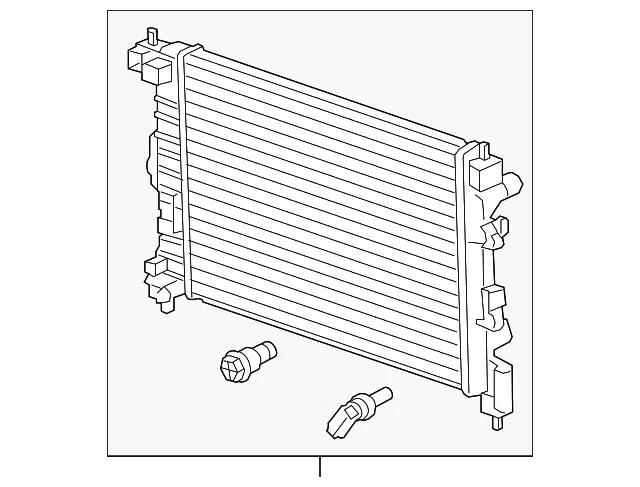 Radiator - GM (95298551) - view 3