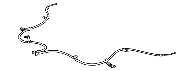 Rear Passenger Side Parking Brake Cable Assembly - GM (95421244) - view 3