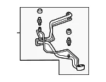 Air Conditioning Evaporator Hose - GM (95933266) - view 11