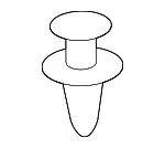 Intake Air Duct Retainer - GM (96419500) - view 6