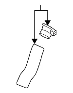 Air Cleaner Duct Hose to Air Injection Pipe - ACDelco (96536730) - view 8