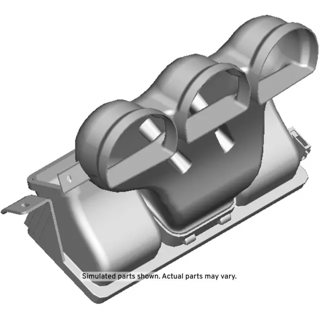 Auxiliary Air Conditioning Air Outlet Duct - GM (96800880) - view 2