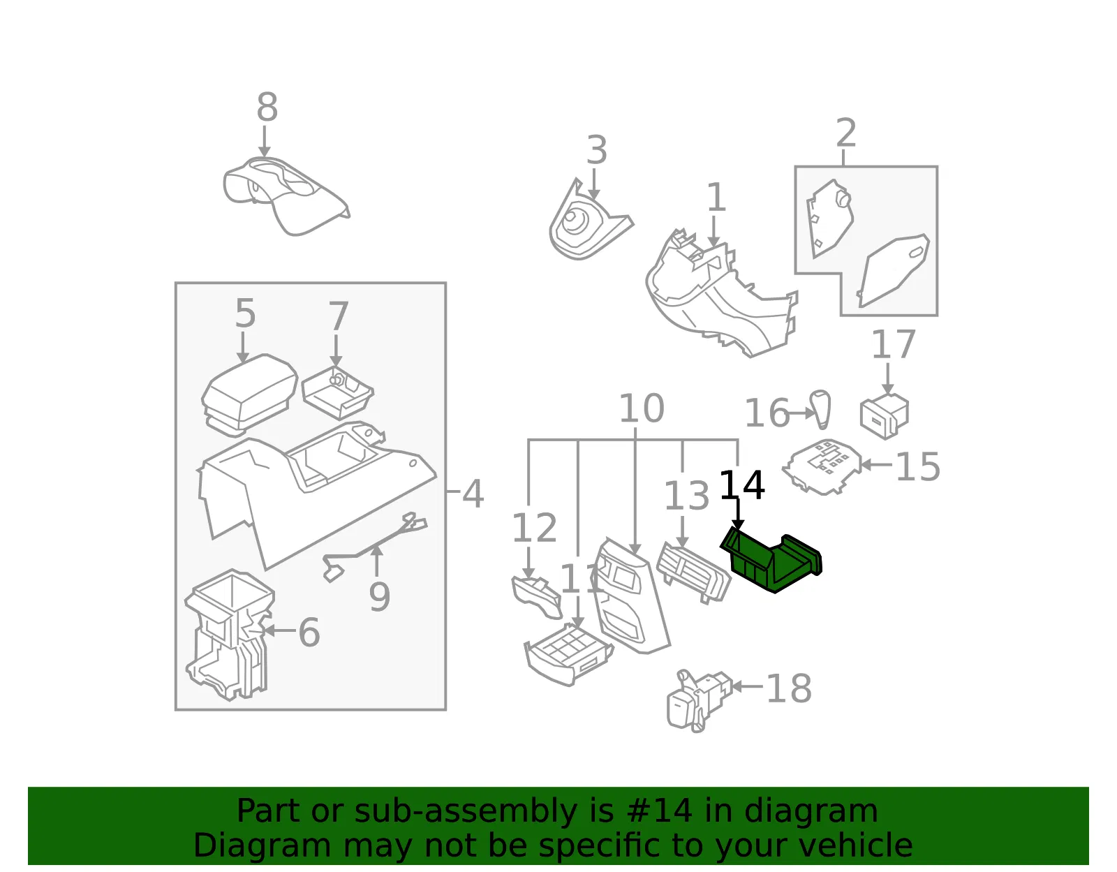 Vent Duct - Kia (97020-1D000) - view 2