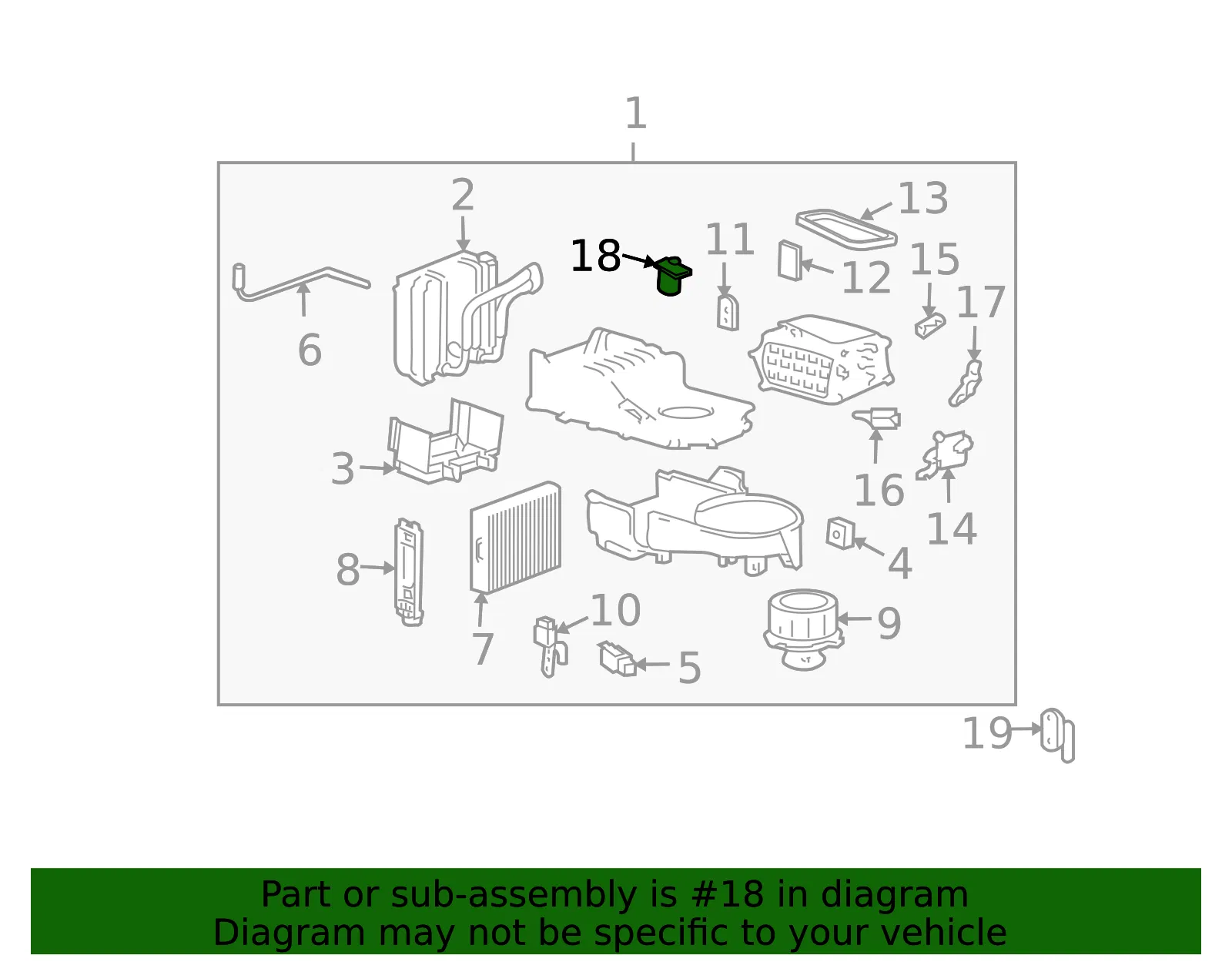 HVAC Blower Motor Resistor - Kia (97035-3D000) - view 4