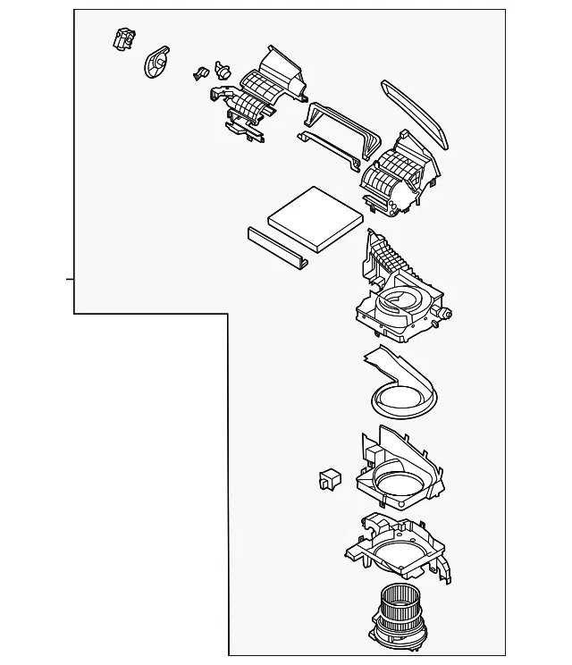 Blower Assembly - Kia (97100-L3200)
