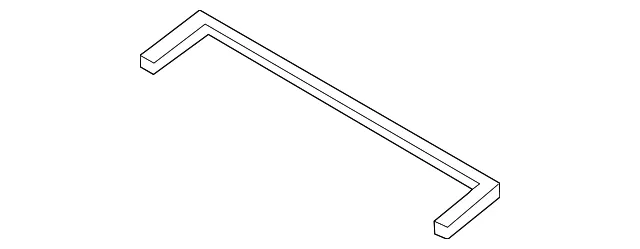 AC & Heater Assembly Upper Seal - Kia (97165-C6020)