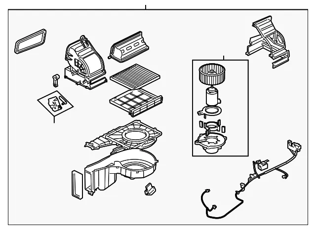 Blower Assembly - Kia (97206-2F200)