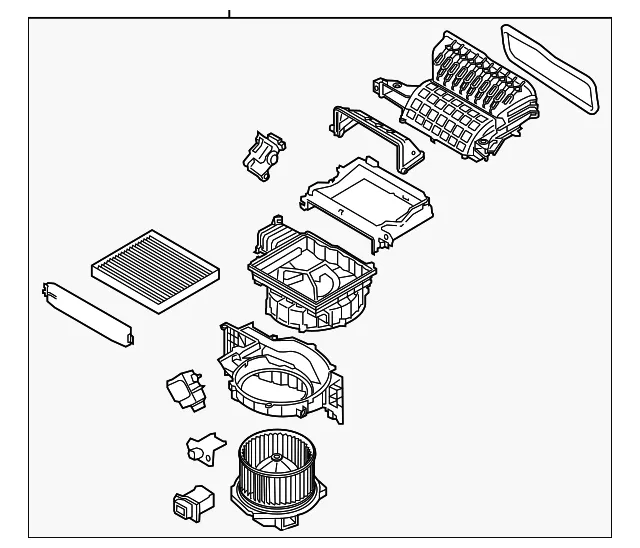 Blower Assembly - Kia (97206-D3000)