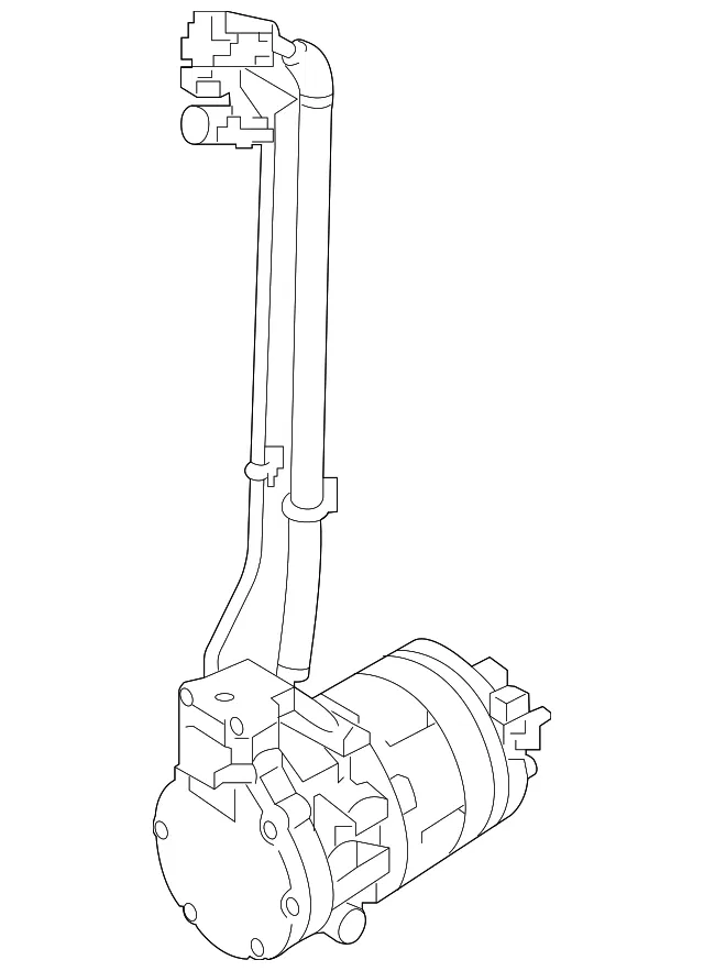 A/C Compressor - Kia (97229-E4000AS)