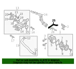 HVAC Heater Hose - Kia (97312-C5600) - view 4