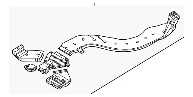 Floor Duct - Kia (97360-CV100)