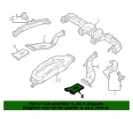 Rear Duct - Passenger Side (RH) - Kia (97366-B0000) - view 4
