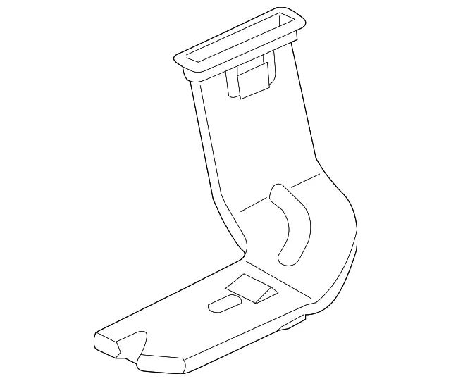 Side Duct - Passenger Side (RH) - Kia (97370-B2000)