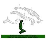 Side Duct - Passenger Side (RH) - Kia (97370-E4000) - view 4