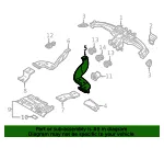 Floor Duct - Passenger Side (RH) - Kia (97370-J5000) - view 4