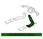 Heater Duct - Passenger Side (RH) - Kia (97370-S9000) - view 4