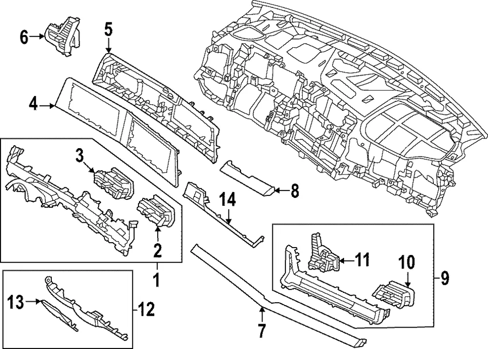 Air Vent - Kia (97410-DW000WK)