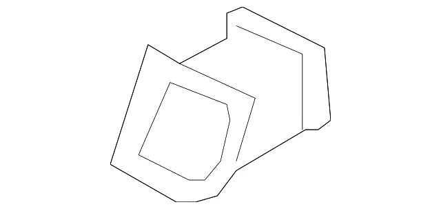 Outer Duct - Driver's Side (LH) - Kia (97460-1G001CA)