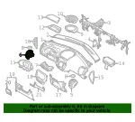 Vent Duct - Kia (97480-B2000EQ) - view 4