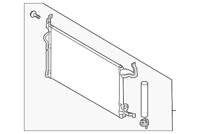 Condenser - Kia (97606-2F001)