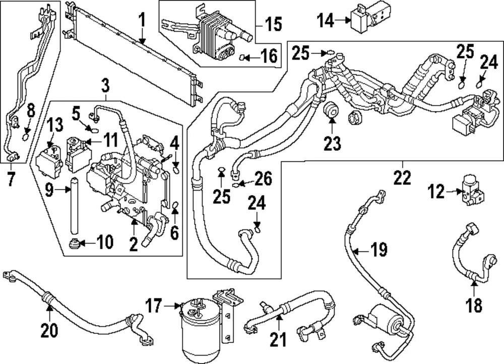 Condenser Assembly - Kia (976W6-AO030)