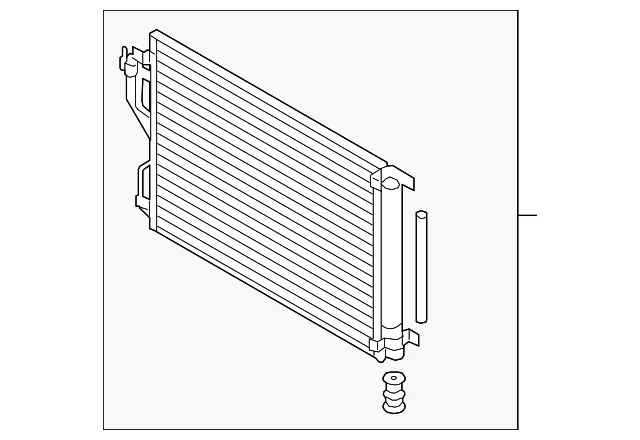 A/C Condenser - Kia (97606-D3820)
