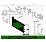 Condenser - Kia (97606-J3190) - view 4