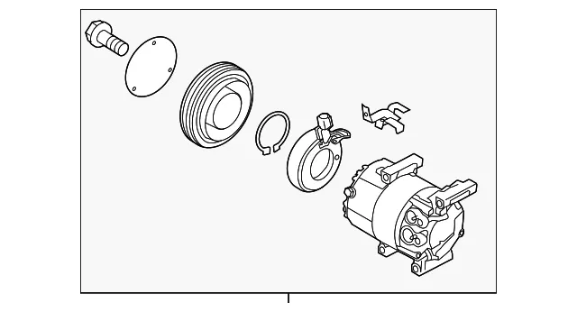 Compressor Assembly - Kia (97701-2K650)