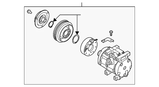Compressor Assembly - Kia (97701-4D900RU)