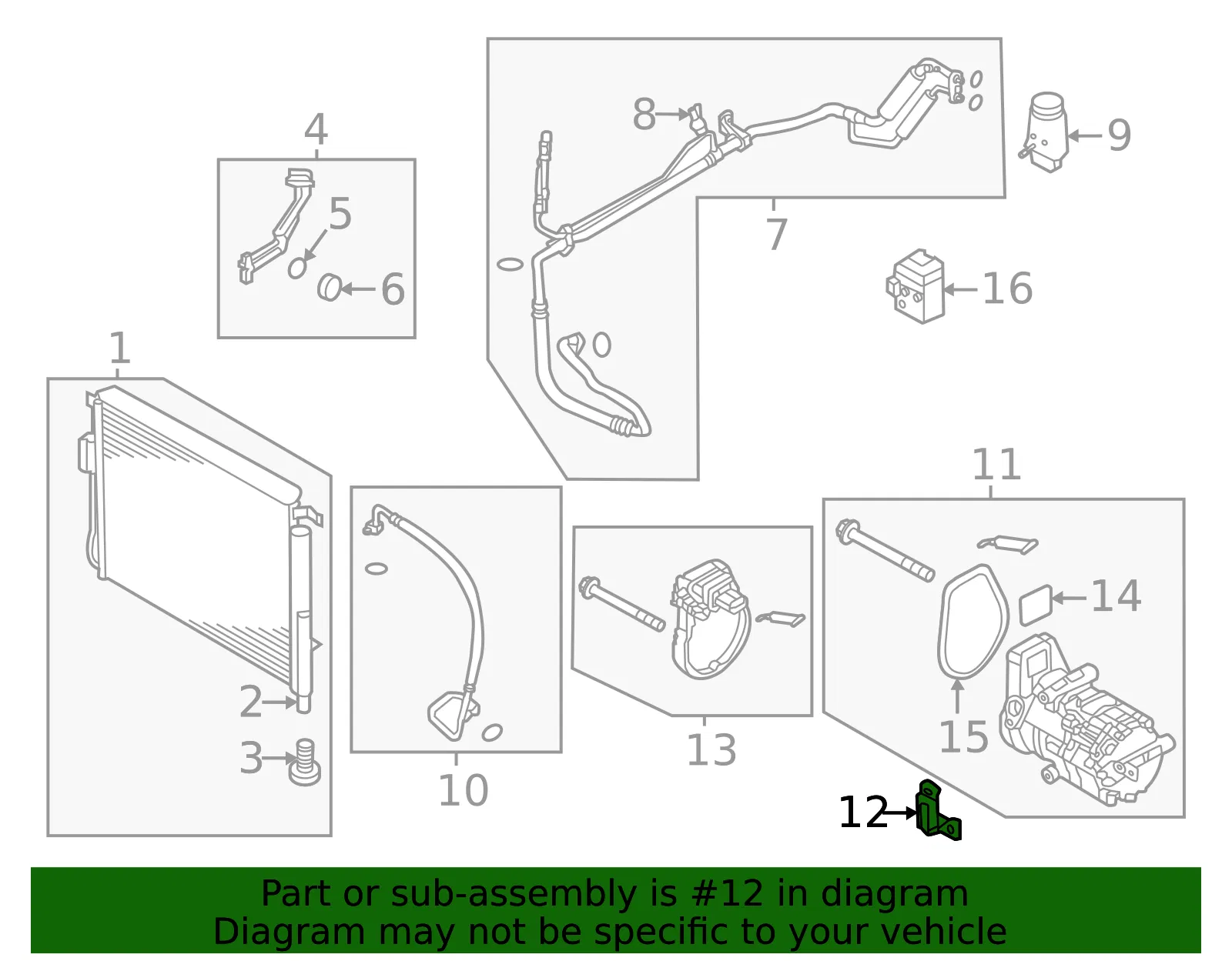 Compressor - Kia (97729-P0000) - view 2