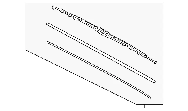 Wiper Blade - Kia (98350-J7000)