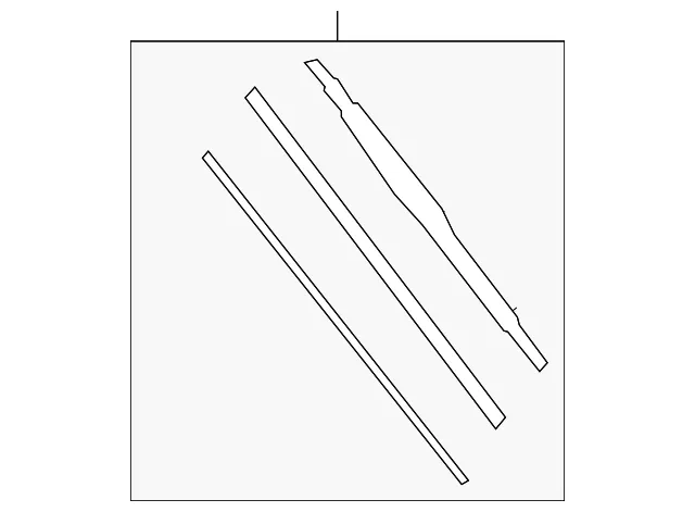 Wiper Blade - Driver's Side (LH) - Kia (98350-S1000)